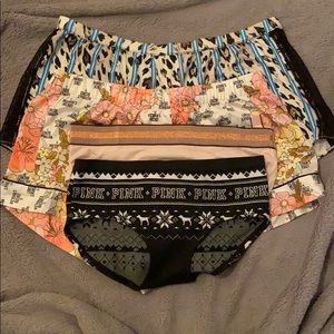 Victoria’s Secret Underwear and Pajama Short Bndl
